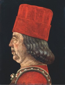 Portrait of Duke Borso d'Este