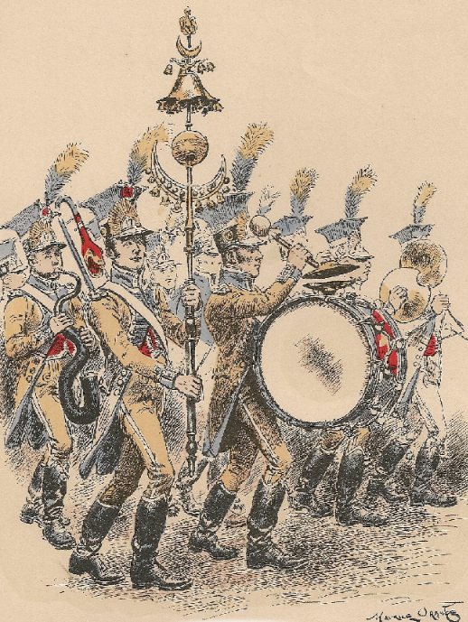 maurice orange musique d infanterie 1806