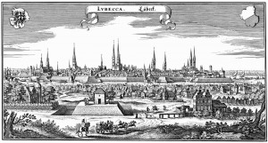 Lübeck, Germany in 1641